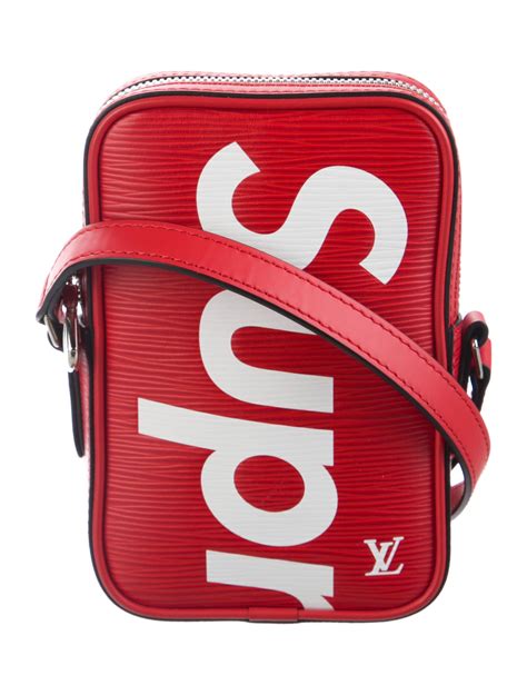 Louis Vuitton x Supreme Danube Red Epi Leather Crossbody 